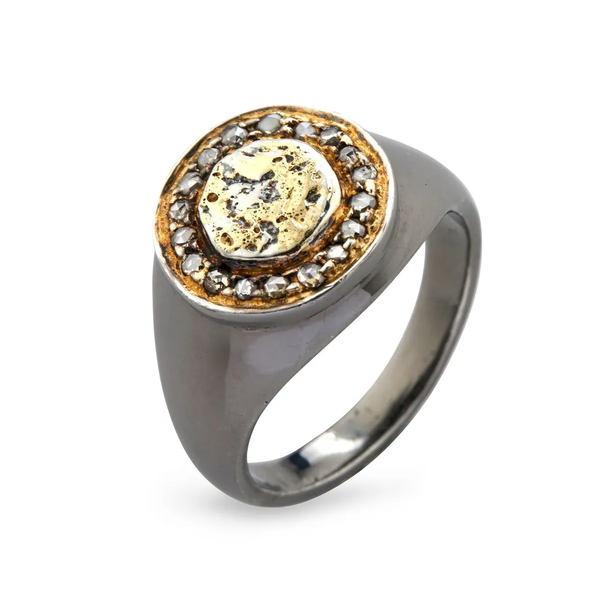 Ring Freja Coin Pavé - 52