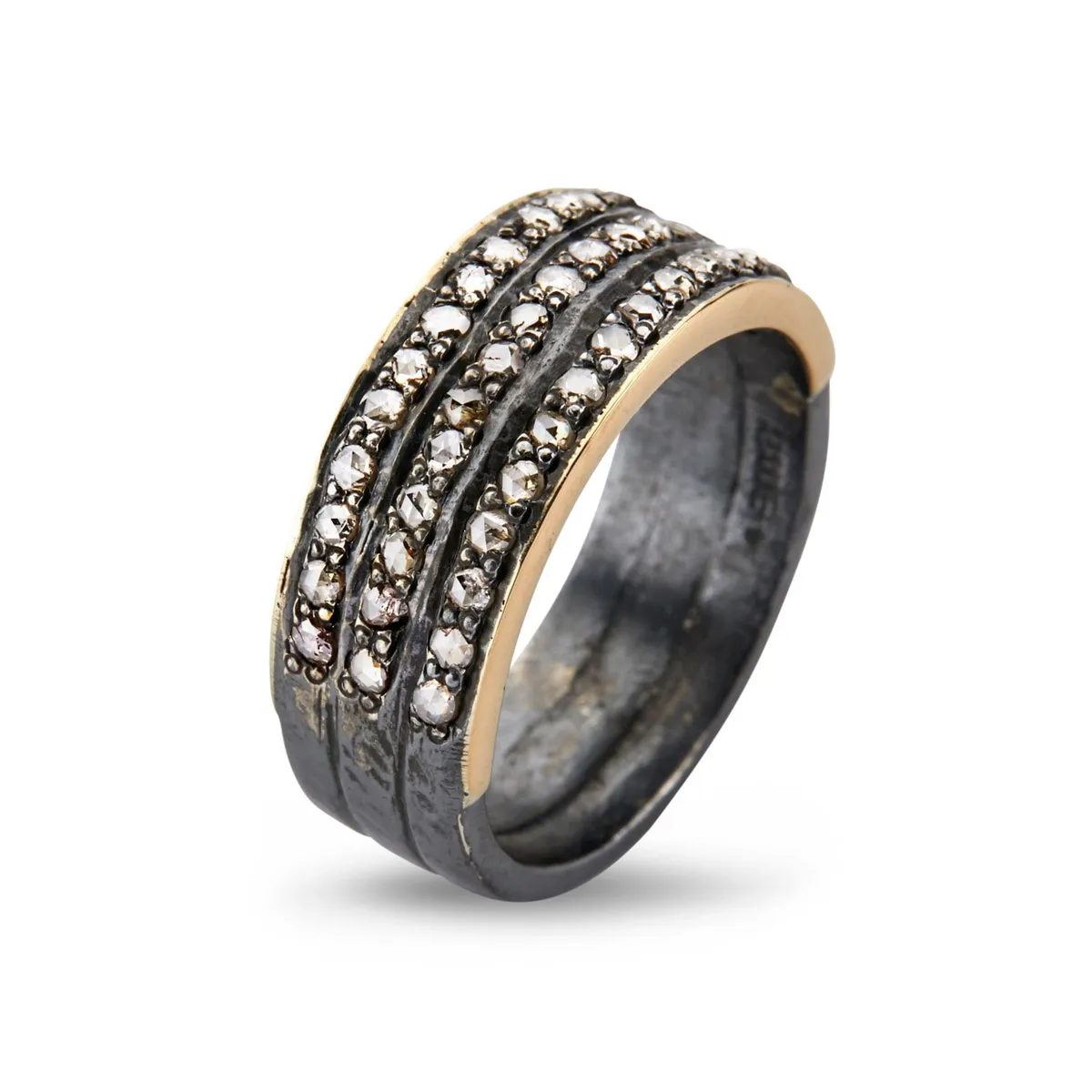 Ring Jackie Triple Pavé - 60