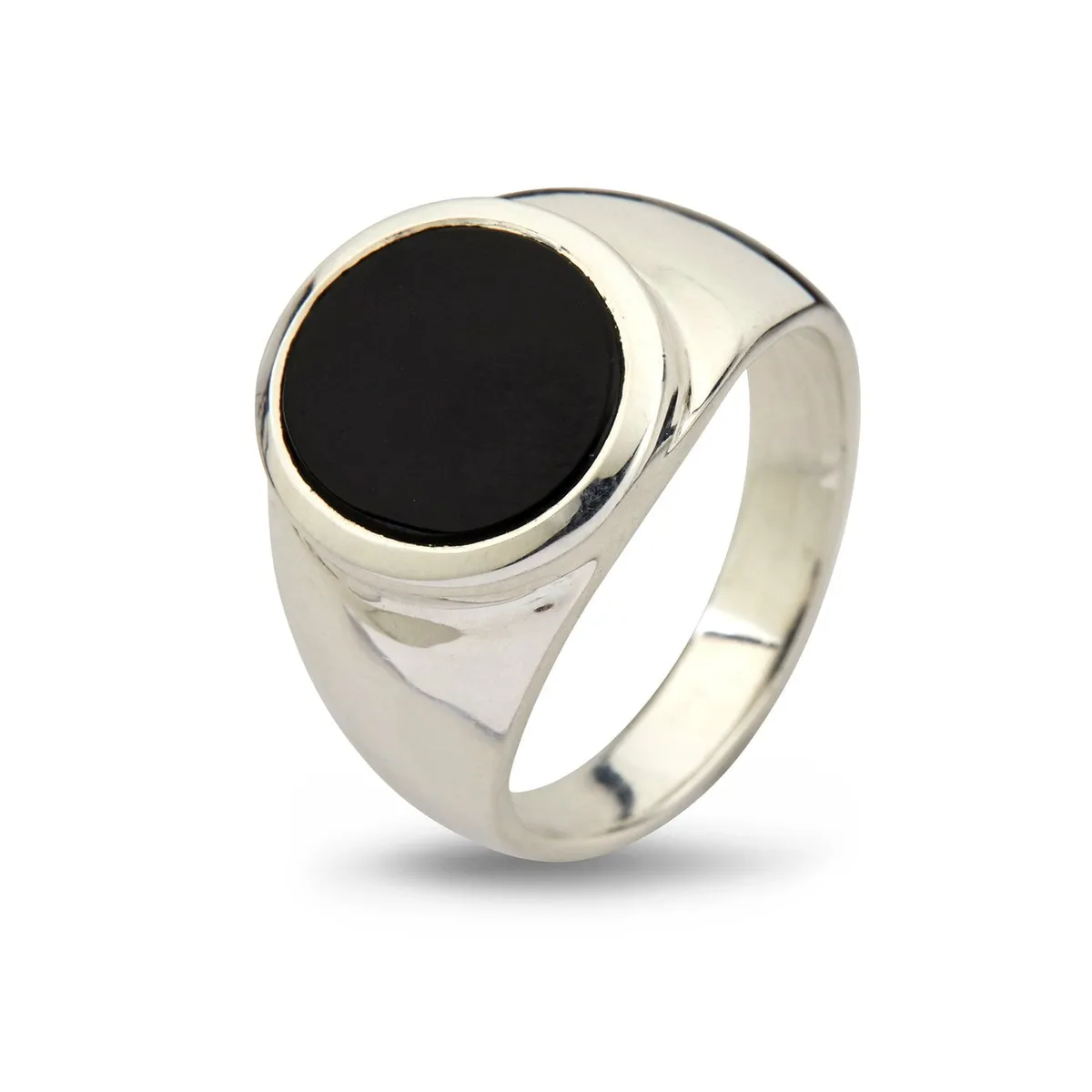 Ring Oval Black Onyx - 61