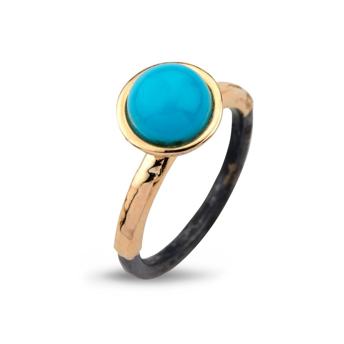 Ring Victoria Rose Turquois Cab - 53