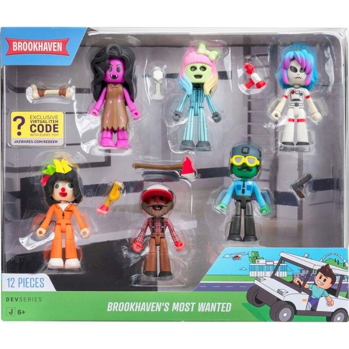 Roblox Figurer - Brookhaven - Most Wanted - 12 Dele - Devseries