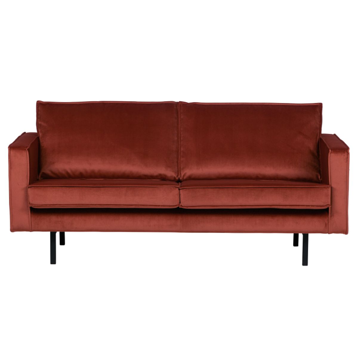 Rodeo 2,5-pers Sofa Velour - Chestnut