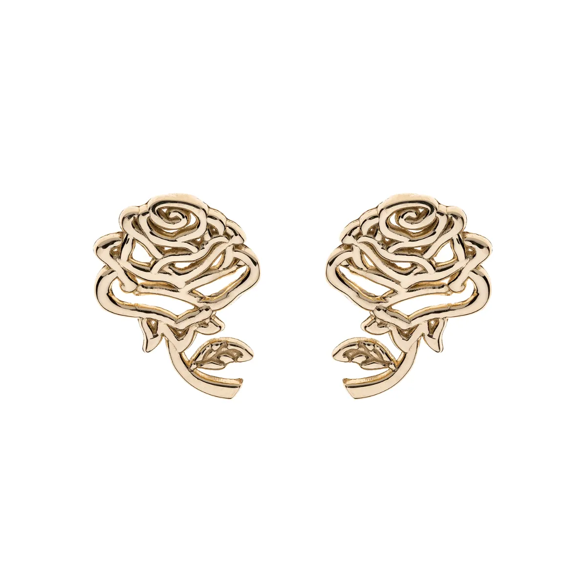 Rose 9 Karat Guld Ørestikker fra Støvring Design