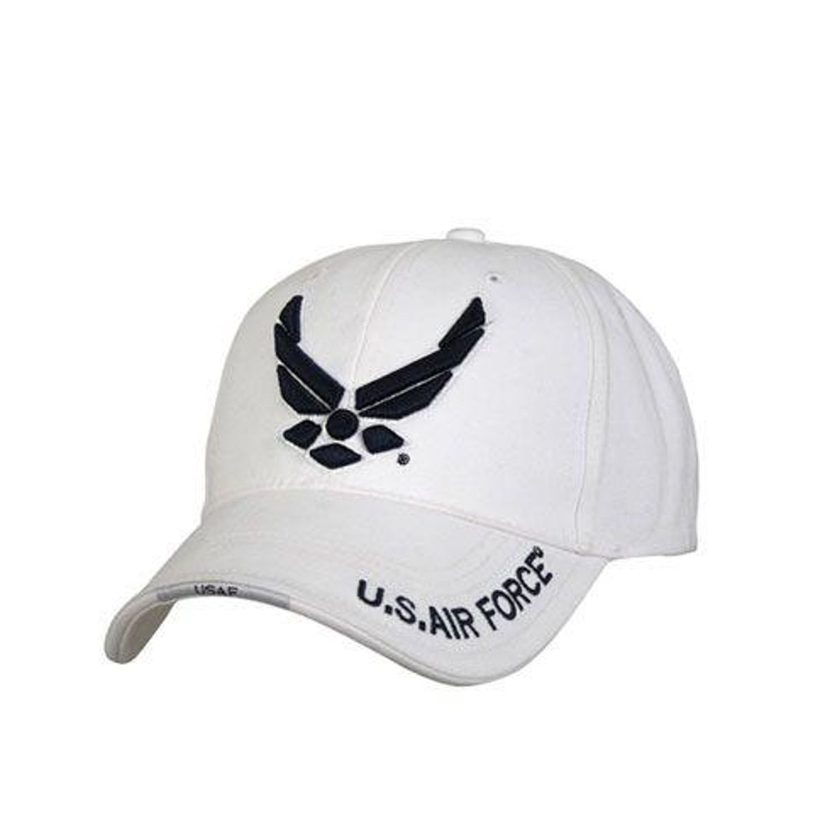 Rothco Baseball Cap m. brodering Hvid / Winged star