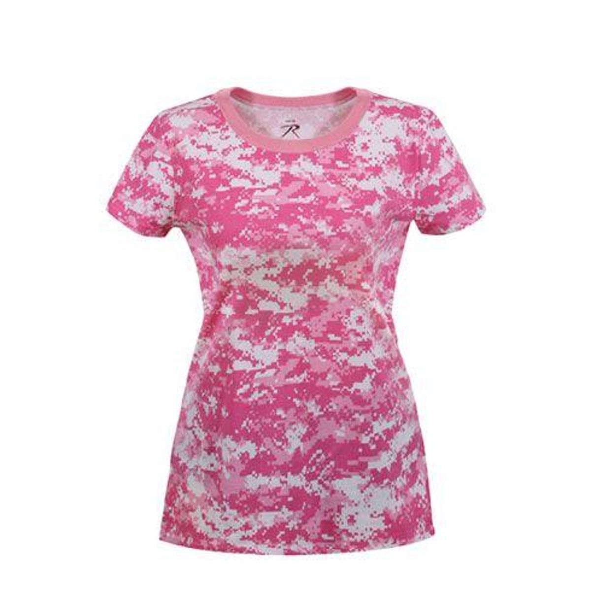 Rothco Camouflage T-Shirt Soft Pink Digital Camo