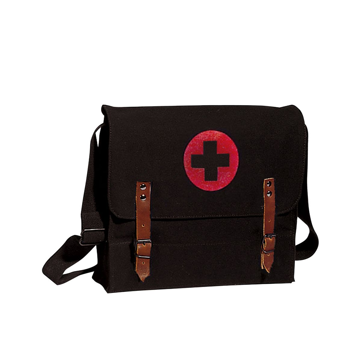 Rothco Nato Medictaske m. kors Sort