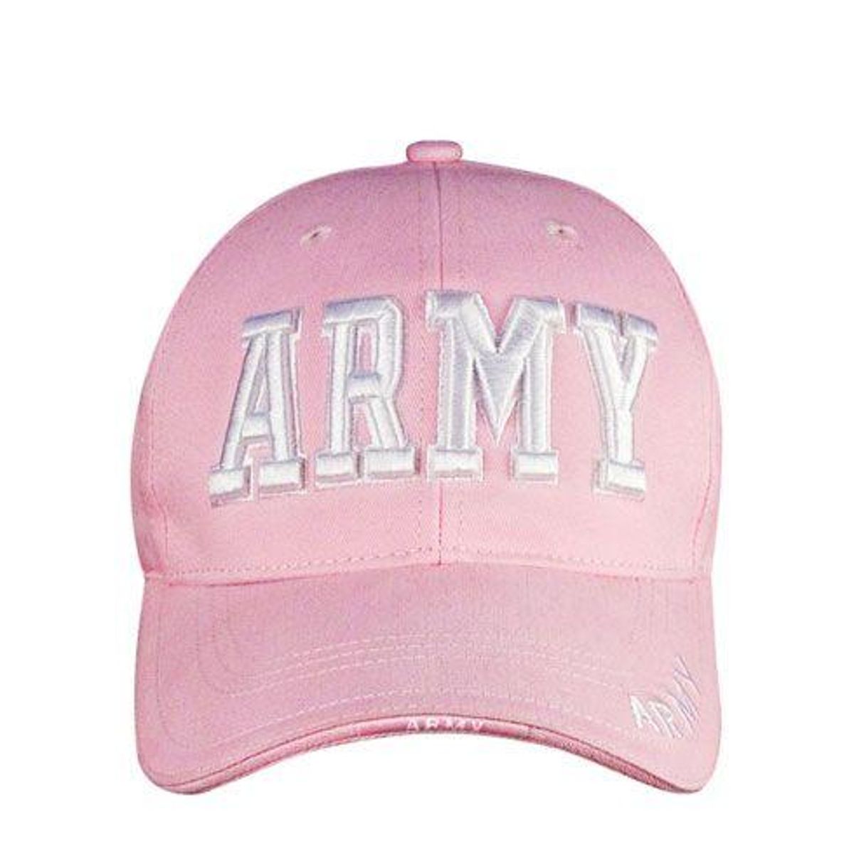 Rothco Pink Baseballcap m. Brodering ARMY