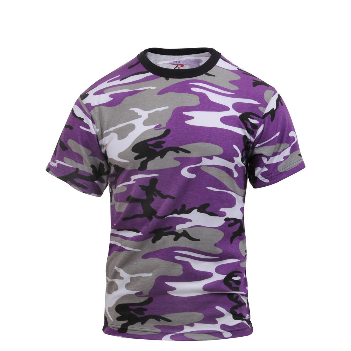 Rothco Regular Fit T-Shirt Lilla Camouflage