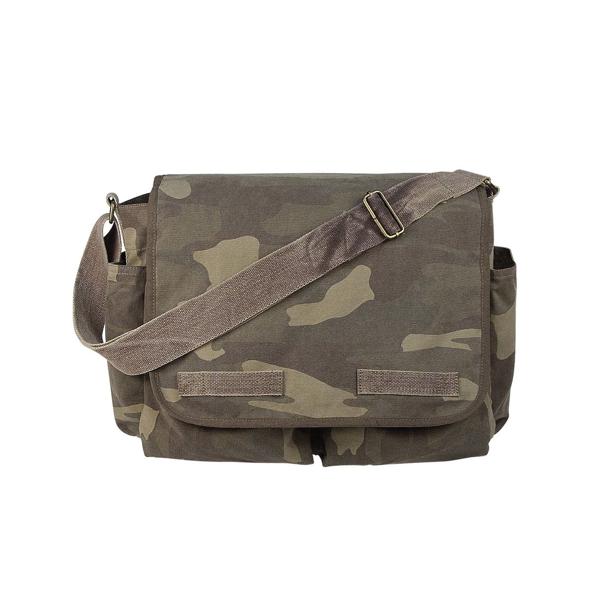 Rothco Vintage Messenger Skuldertaske 15L Woodland