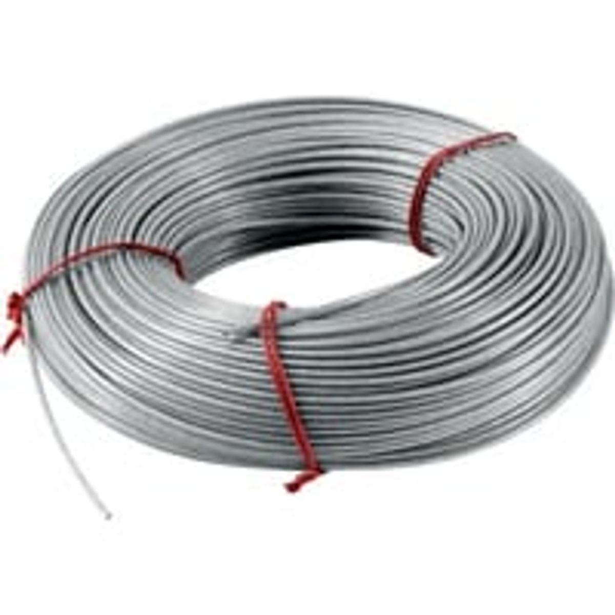 Rustfri stlwire, 1,5 mm, brudstyrke 1,4kN (145 kg) - 50 meter