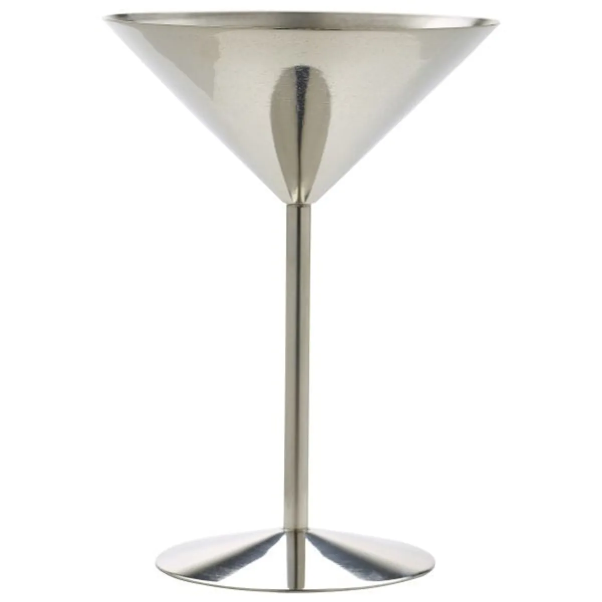 Rustfrit Stål Martini Glas 24cl Genware