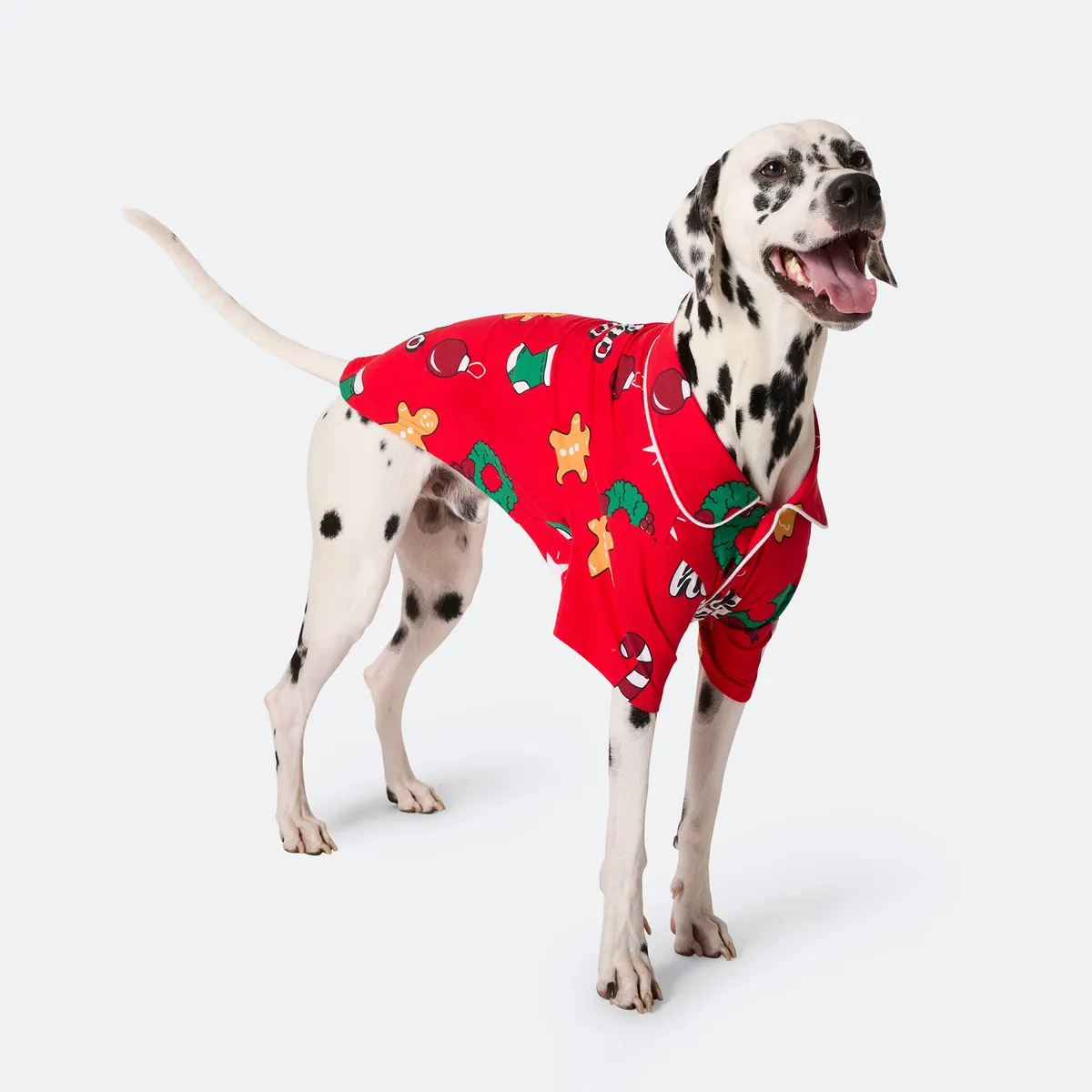 Rød Hohoho Julepyjamas til Hunde