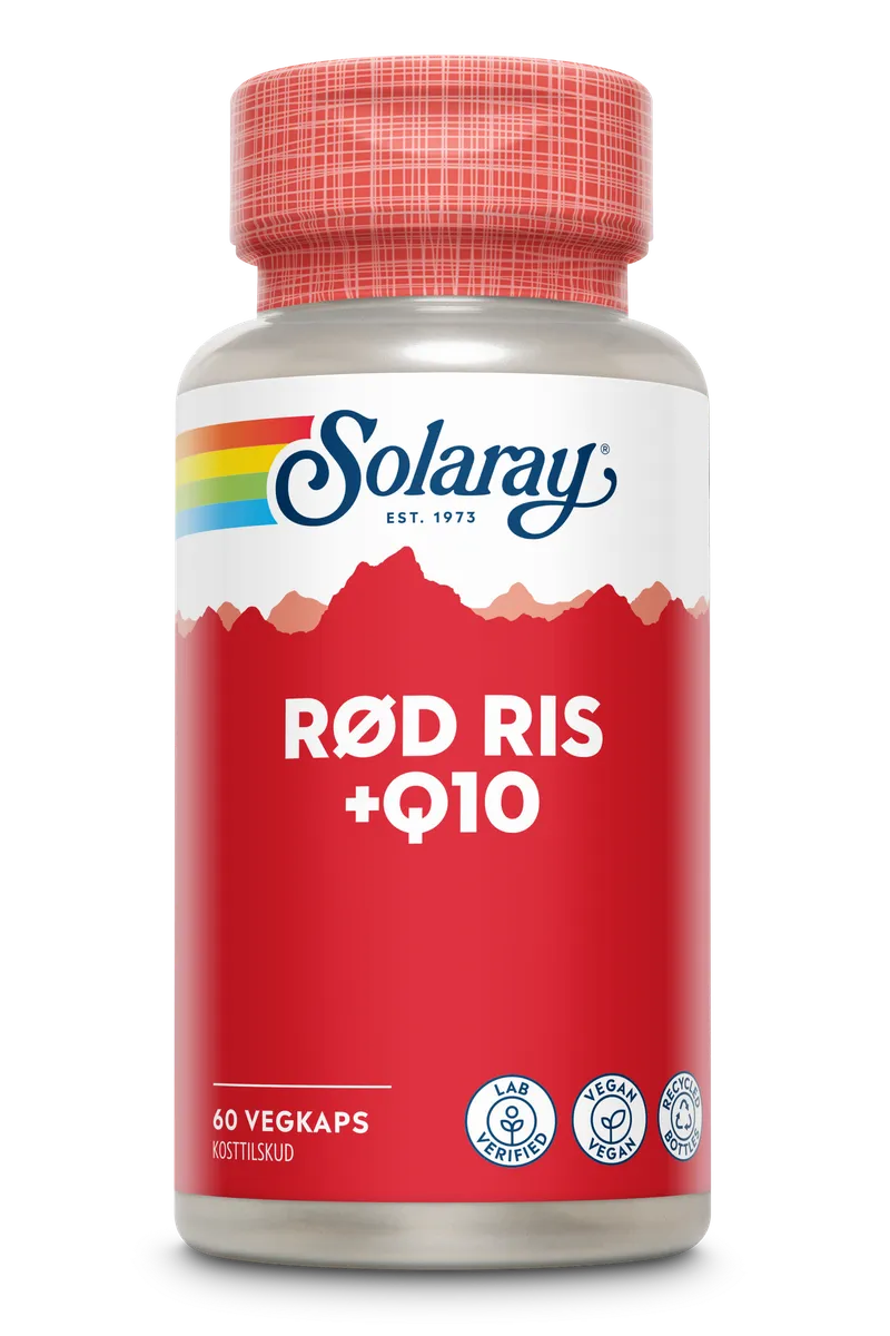 Rød ris & Q10 - 60 kapsler