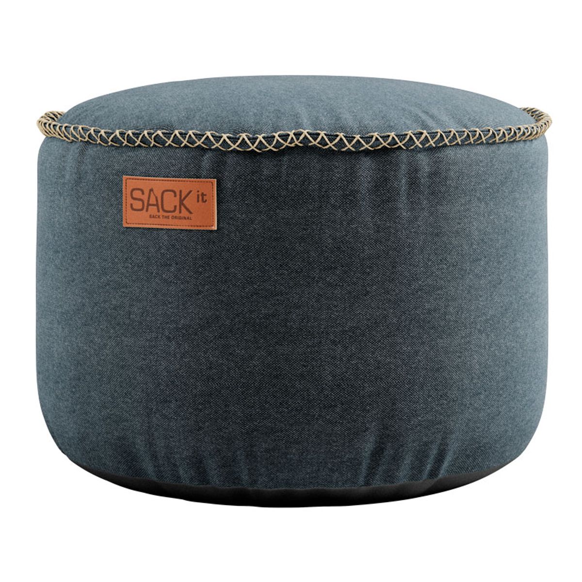 SACKit Canvas Pouf - Petrol