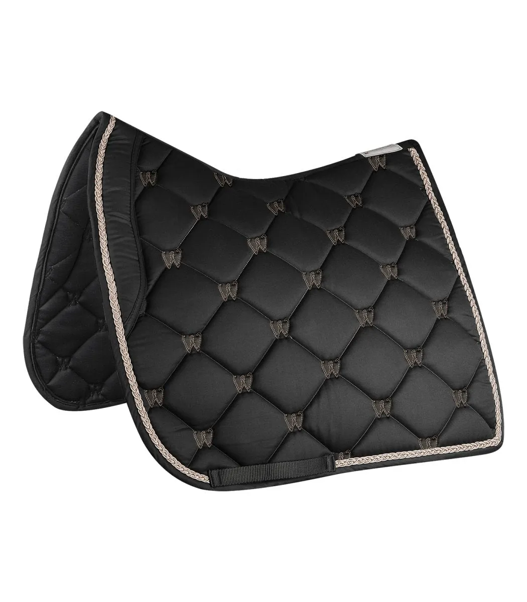 Saddle Pad Valencia - black/roségold