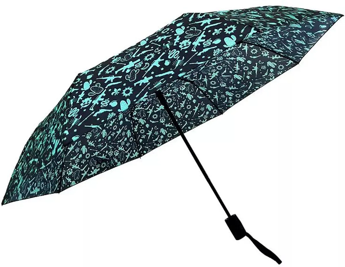 Saints Row - Umbrella (Paraply): Pattern - Black