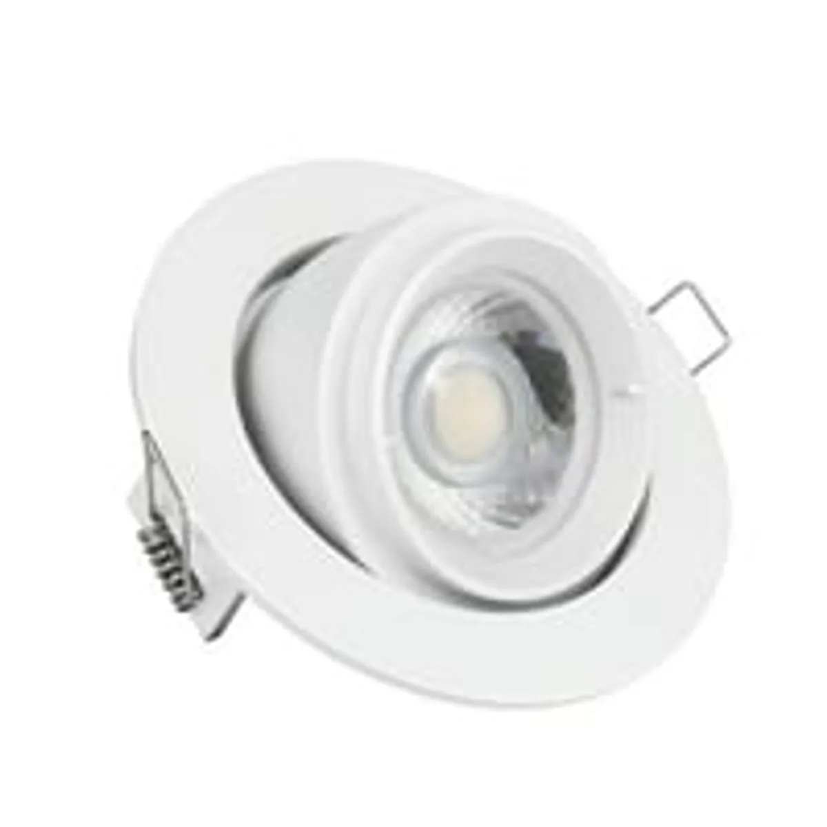 SALTARA GU10 RUND HVID LED-pre til indendrs belysning med input p 230V