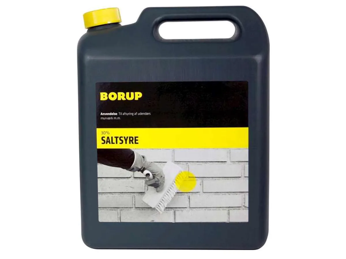 Saltsyre 30% Borup 5 Liter