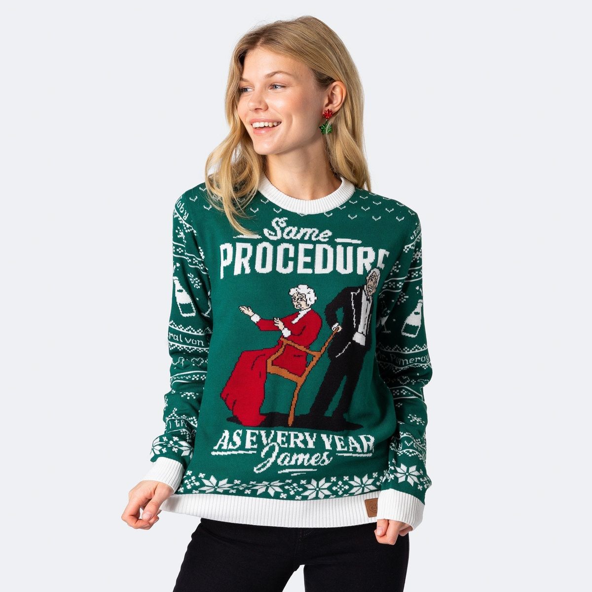 Same Procedure as Every Year Julesweater Dame