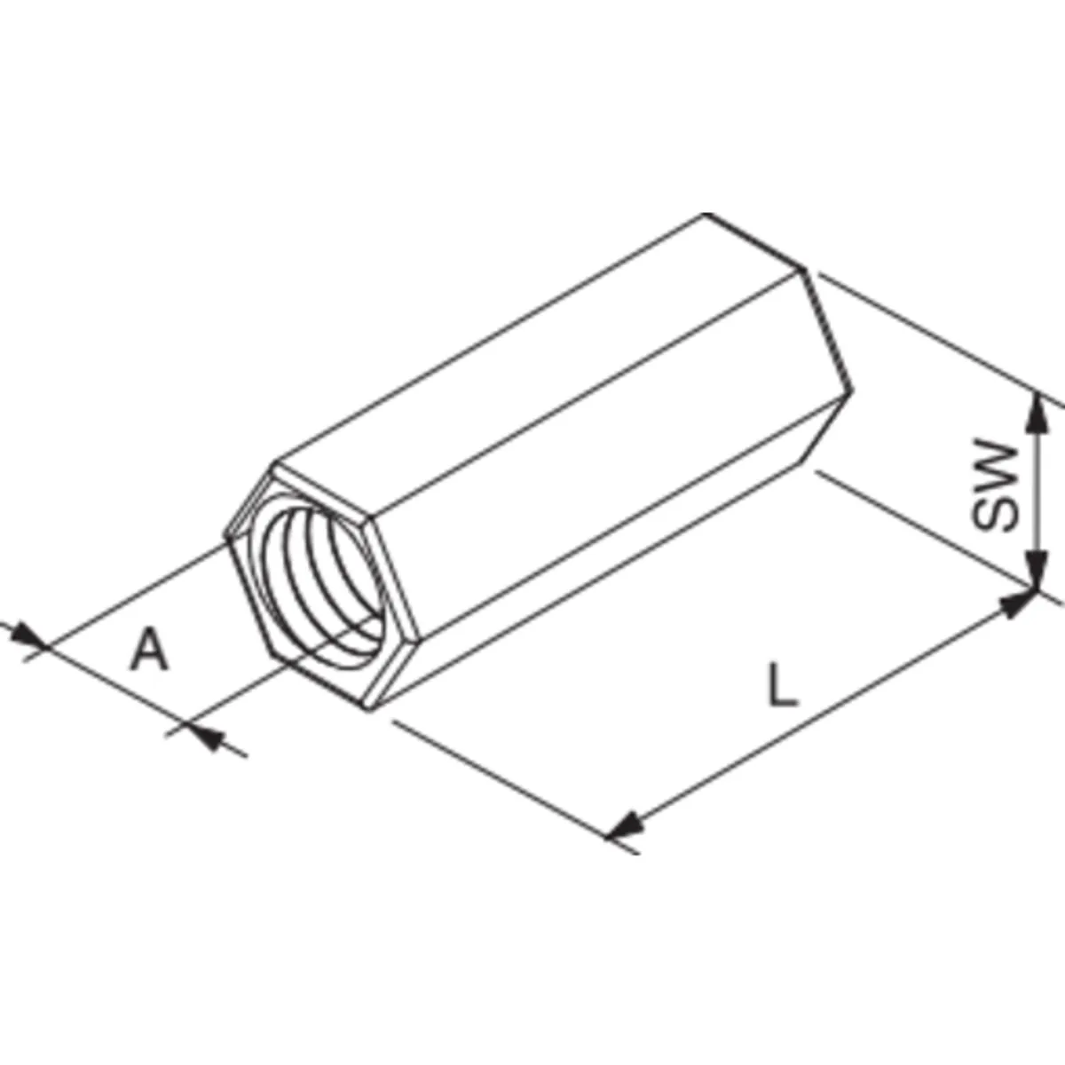 Samontec VM M12 koblingsstykke