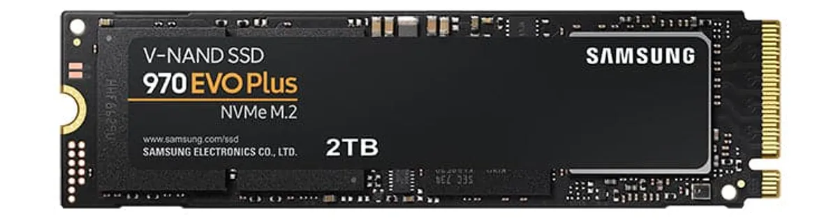 Samsung 970 EVO SSD MZ-V7S2T0BW 2TB M.2 PCI Express 3.0 x4 (NVMe)