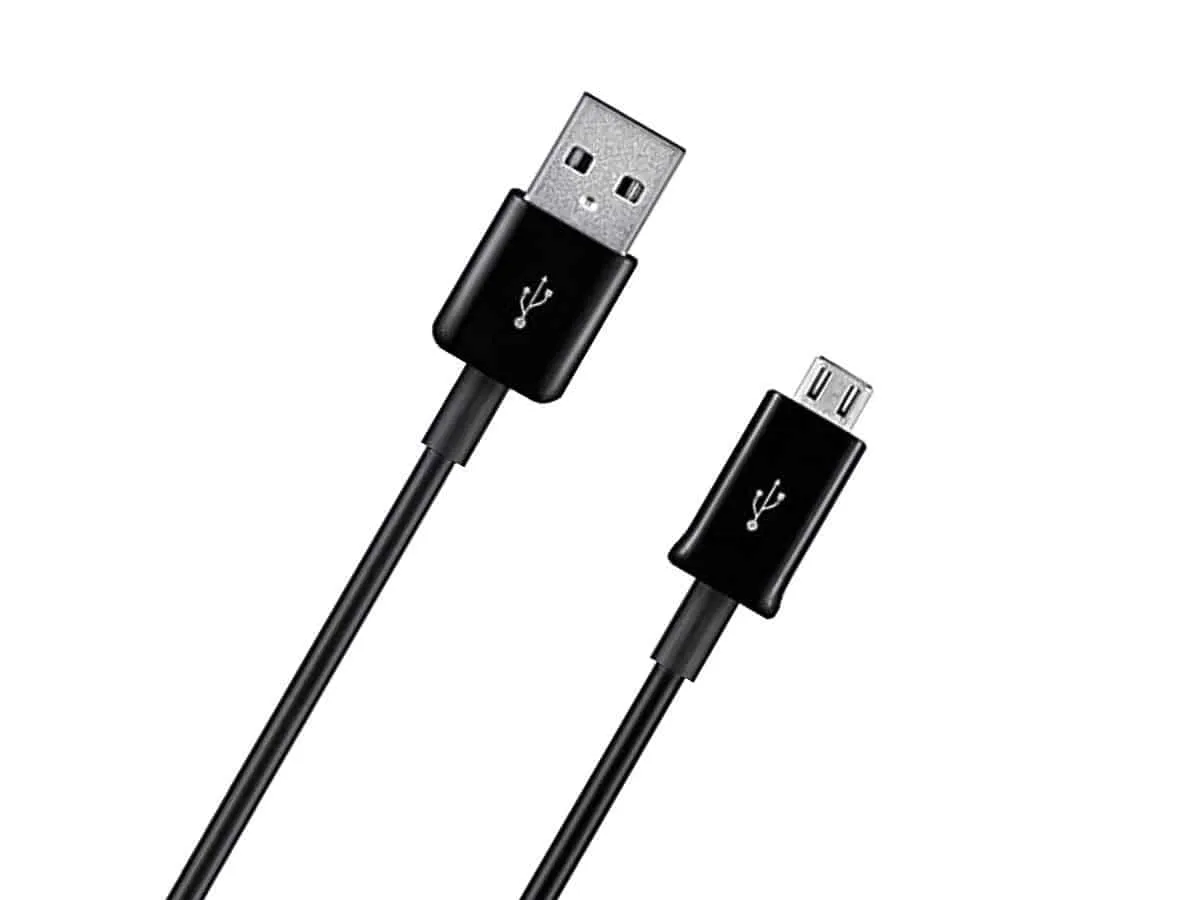 Samsung ECBDU5ABE USB kabel 1m sort (Bulk)