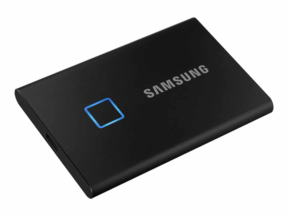 Samsung SSD T7 Touch SSD MU-PC500K 500GB USB 3.2 Gen 2