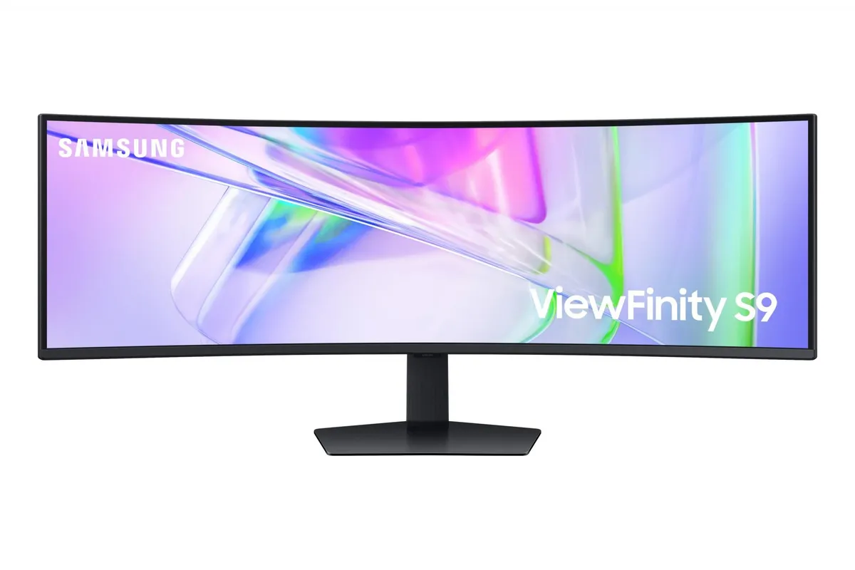 Samsung ViewFinity S9 S49C950UAU 49 5120 x 1440 (UltraWide) HDMI DisplayPort USB-C 120Hz Dockingskærm