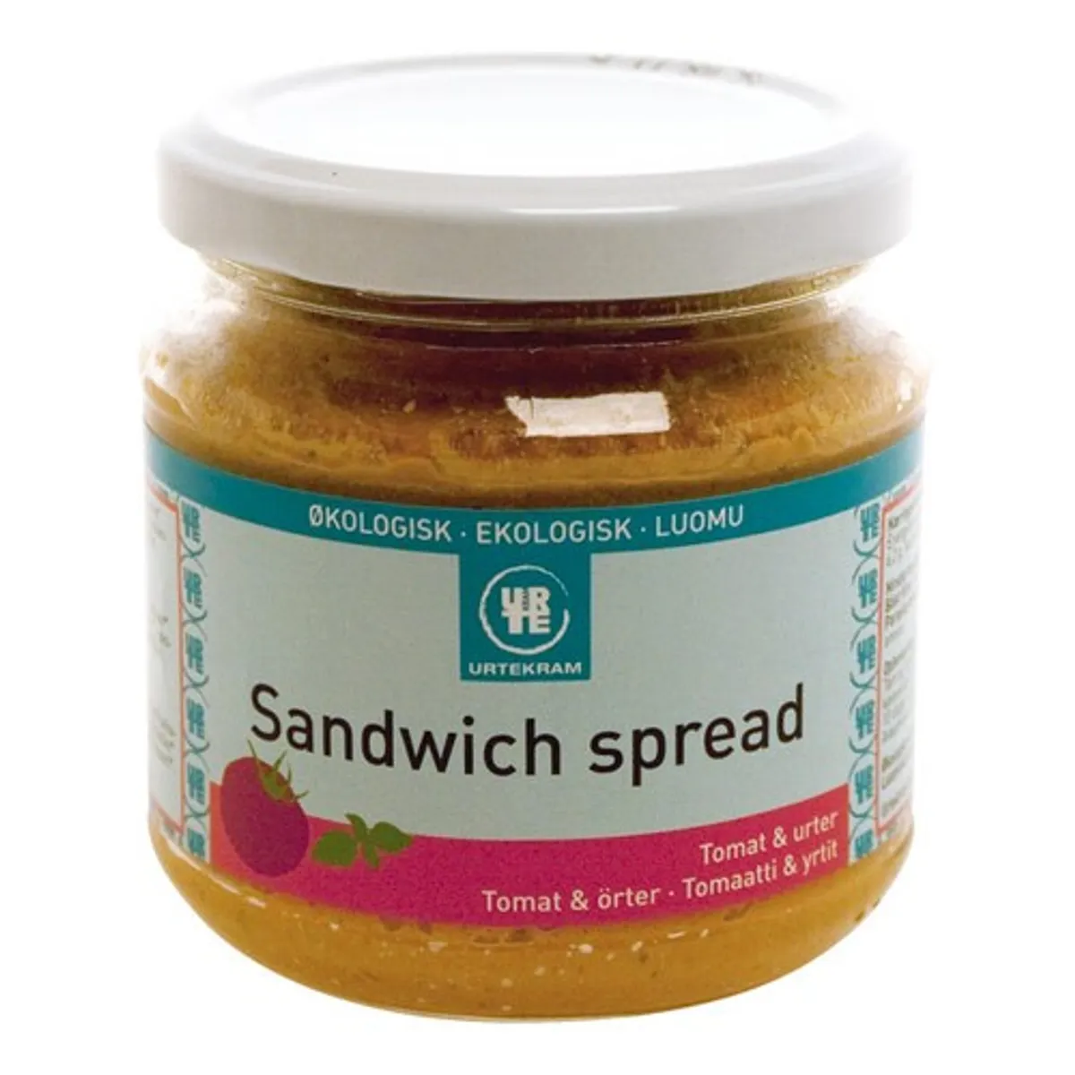 Sandwich spread Tomat/Urter - 180 gr - Urtekram