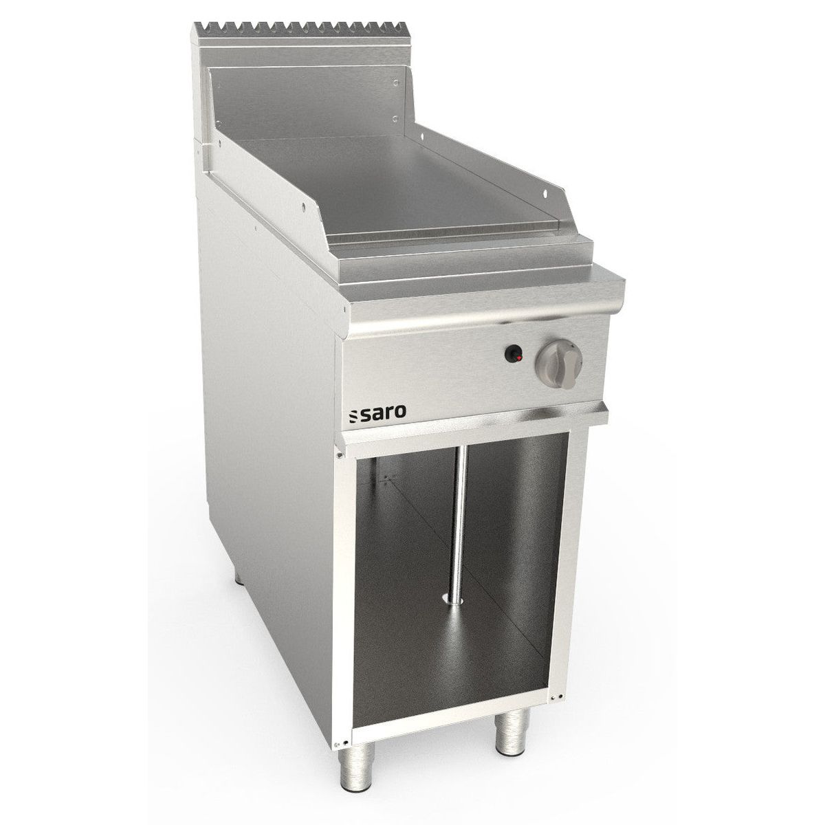 SARO Gas grillplade med underbord - model LQ / FTG2BAL