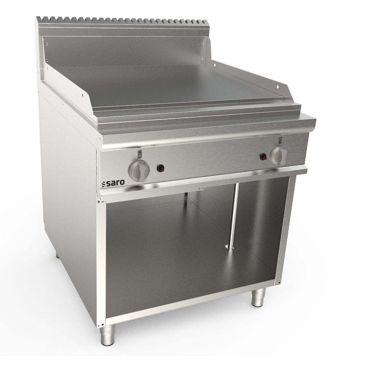 SARO Gas grillplade med underbord - model LQ / FTG4BAL