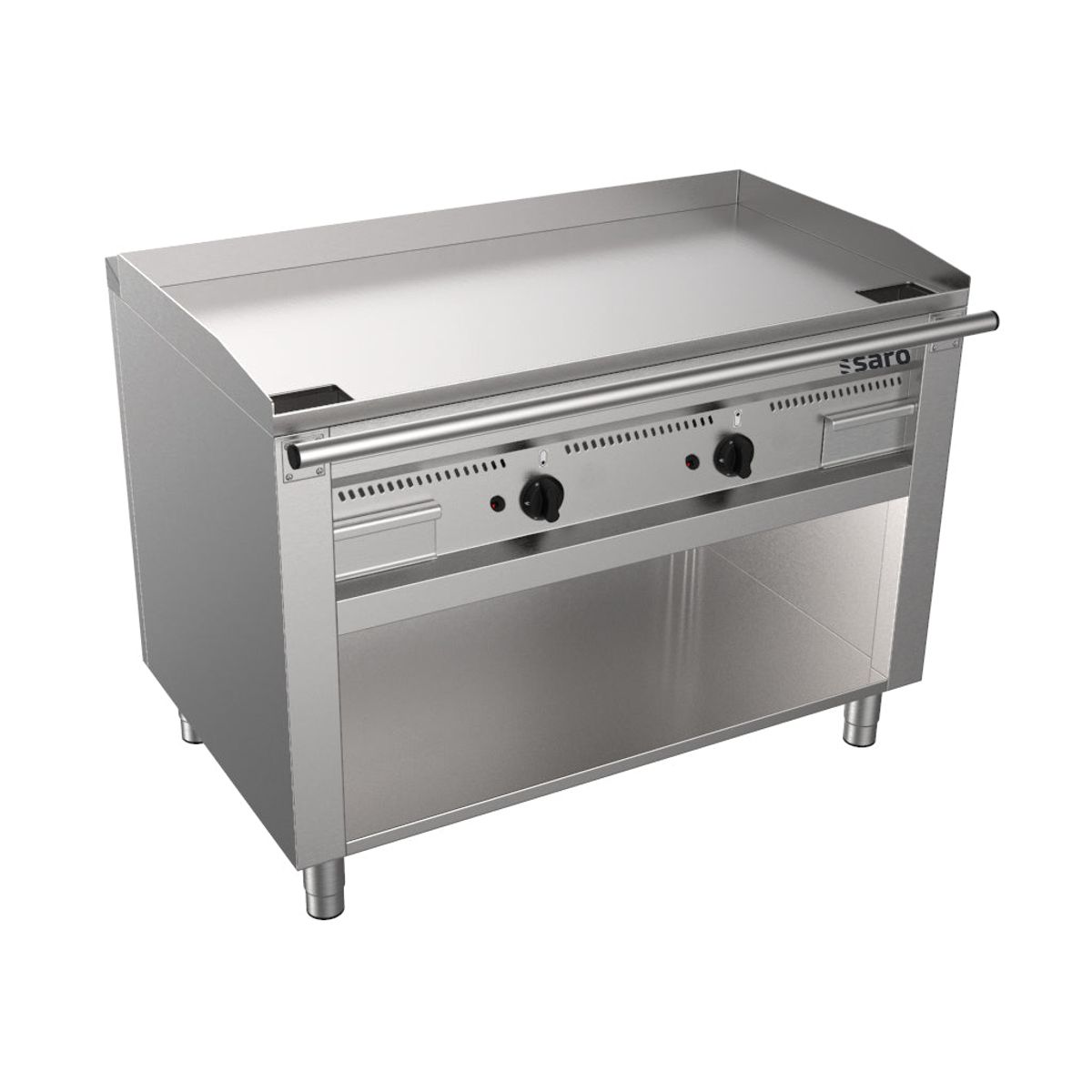 SARO Gas Teppanyaki Grill med underbord - model TED2/120 G