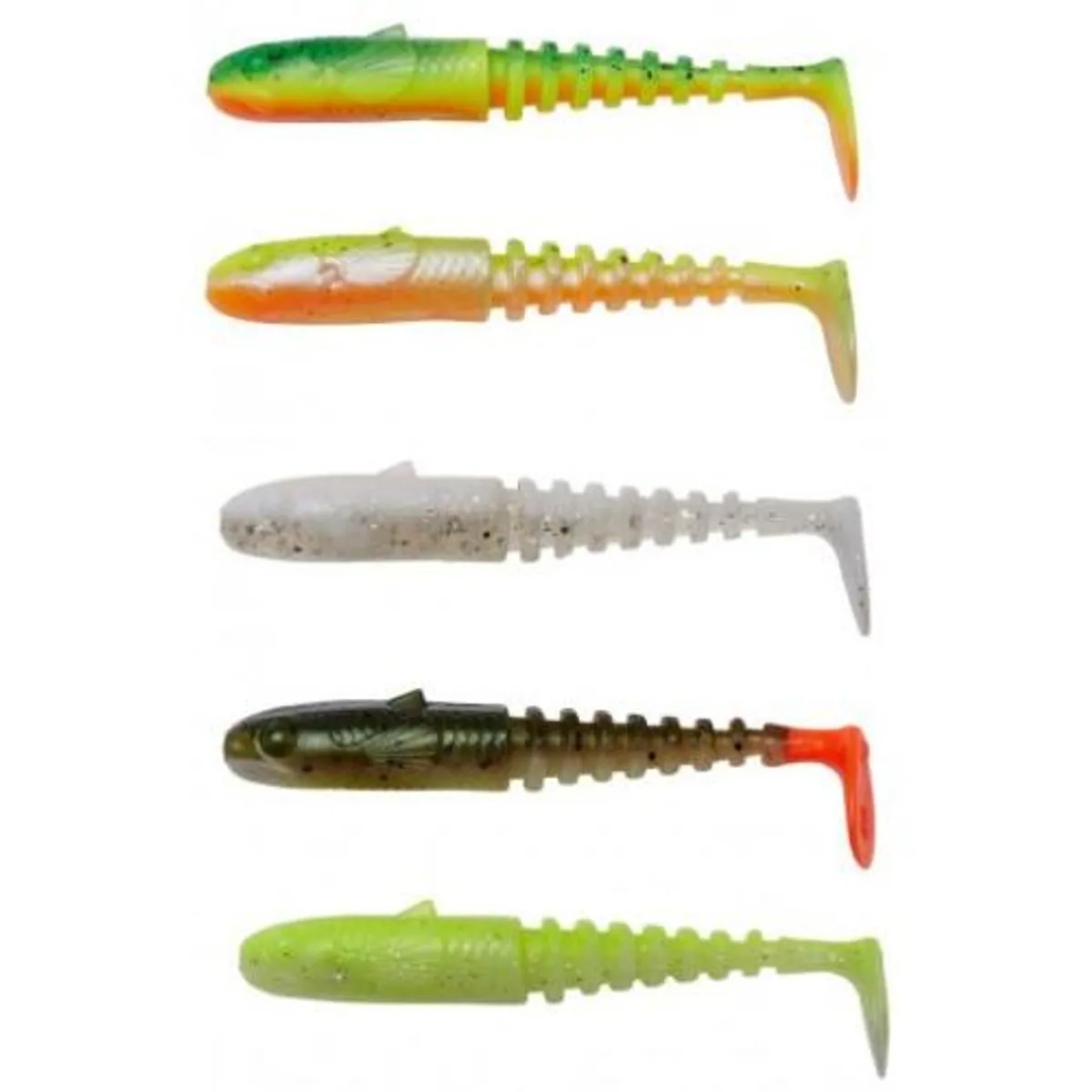 Savage Gear Gobster Shad Dark Water Mix 5stk.