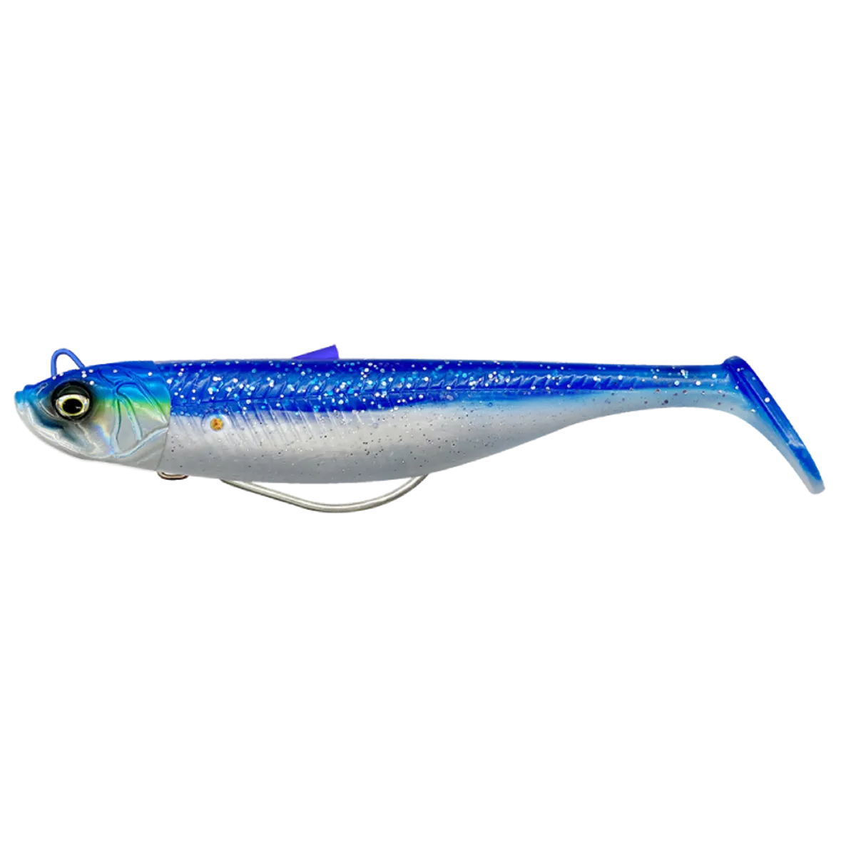 Savage Gear Minnow Weedless 28g Jig Blue Pearl Silver