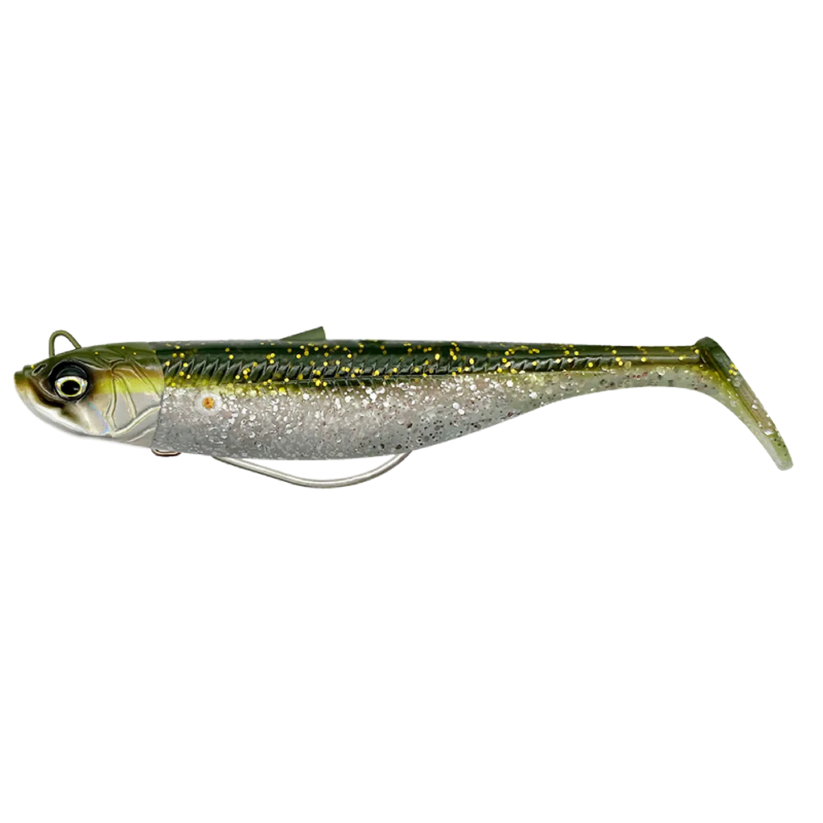 Savage Gear Minnow Weedless 28g Jig Green Silver