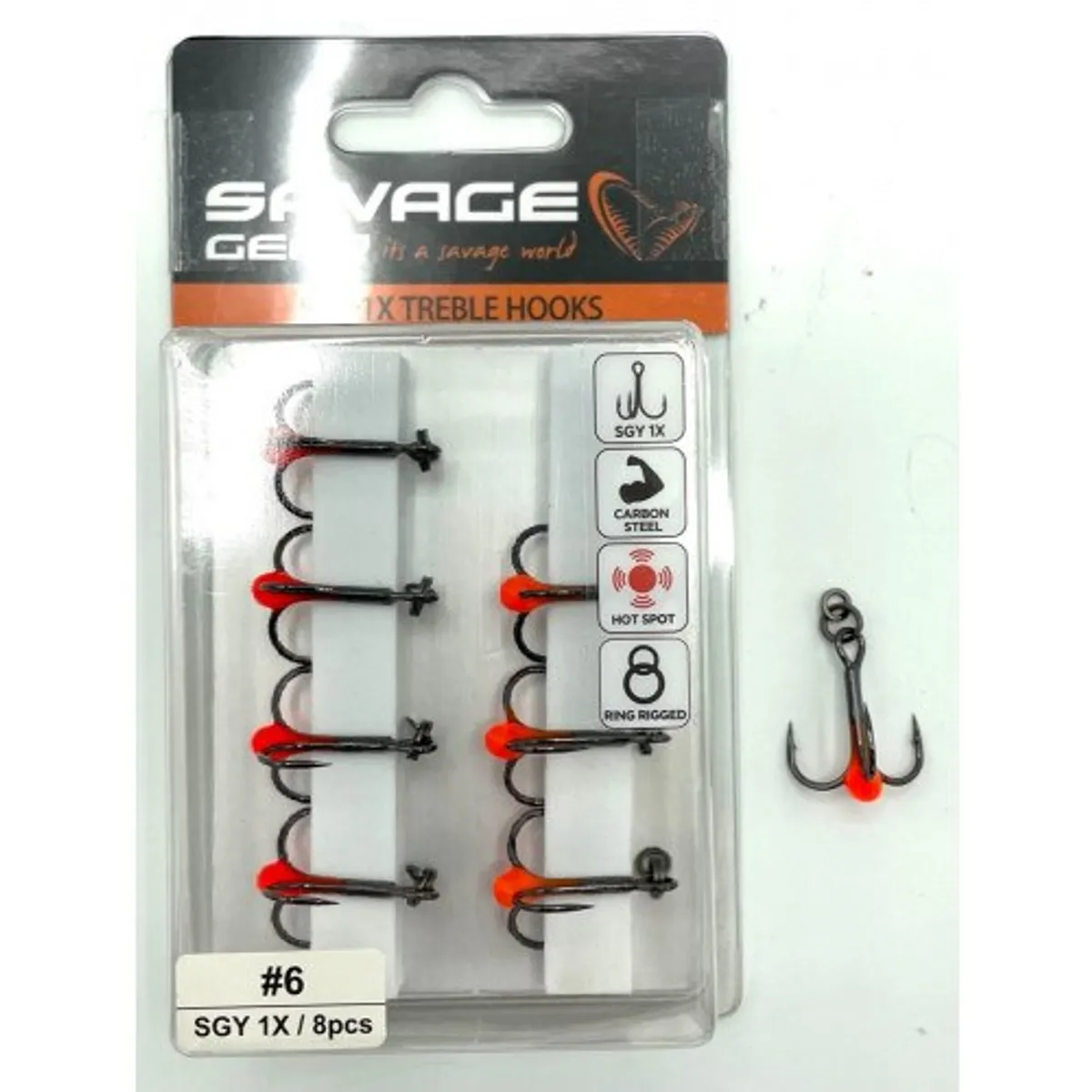 Savage Gear Trekrog Hotspot Ring Rigged