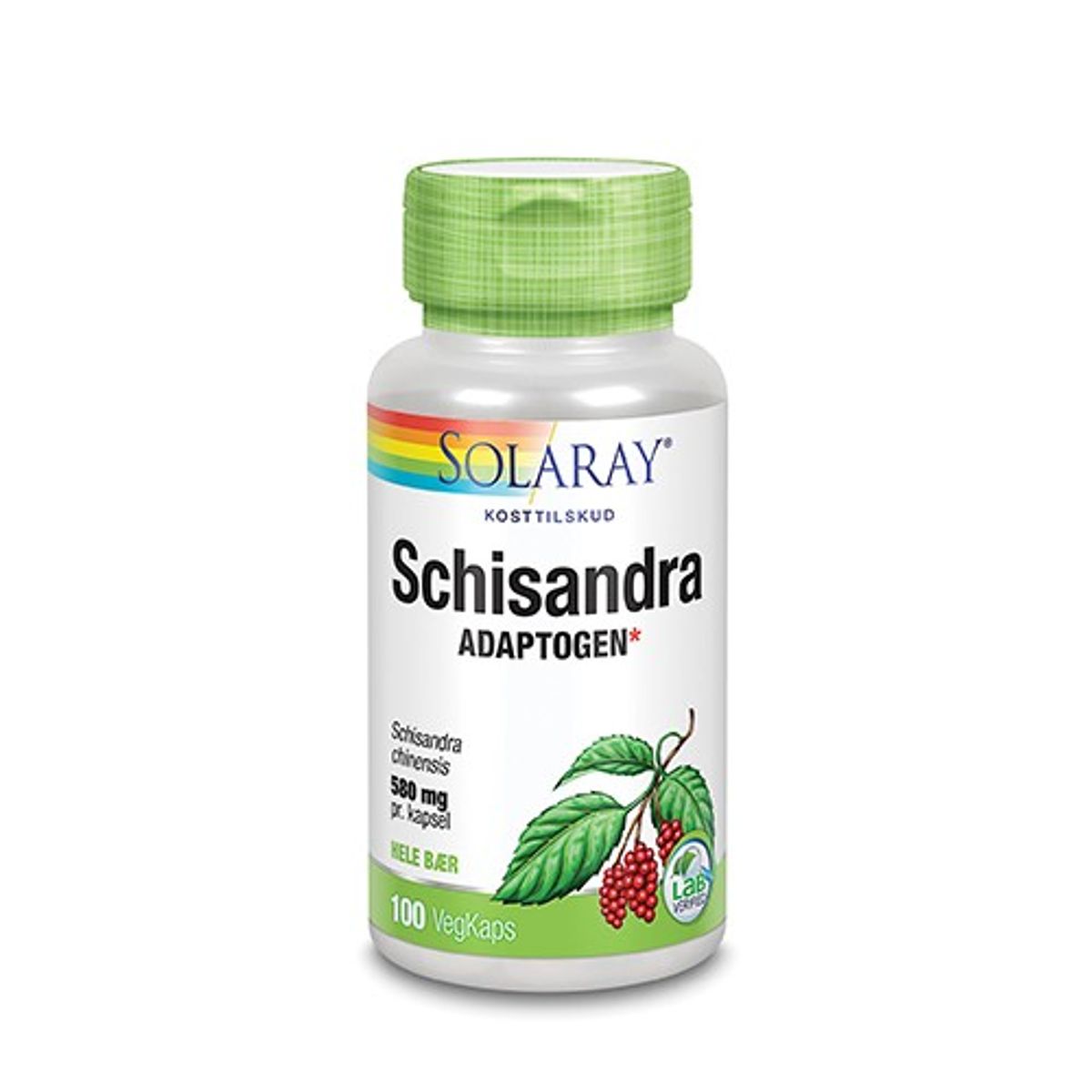 Schizandra 580 MG - 100 kap - Solaray