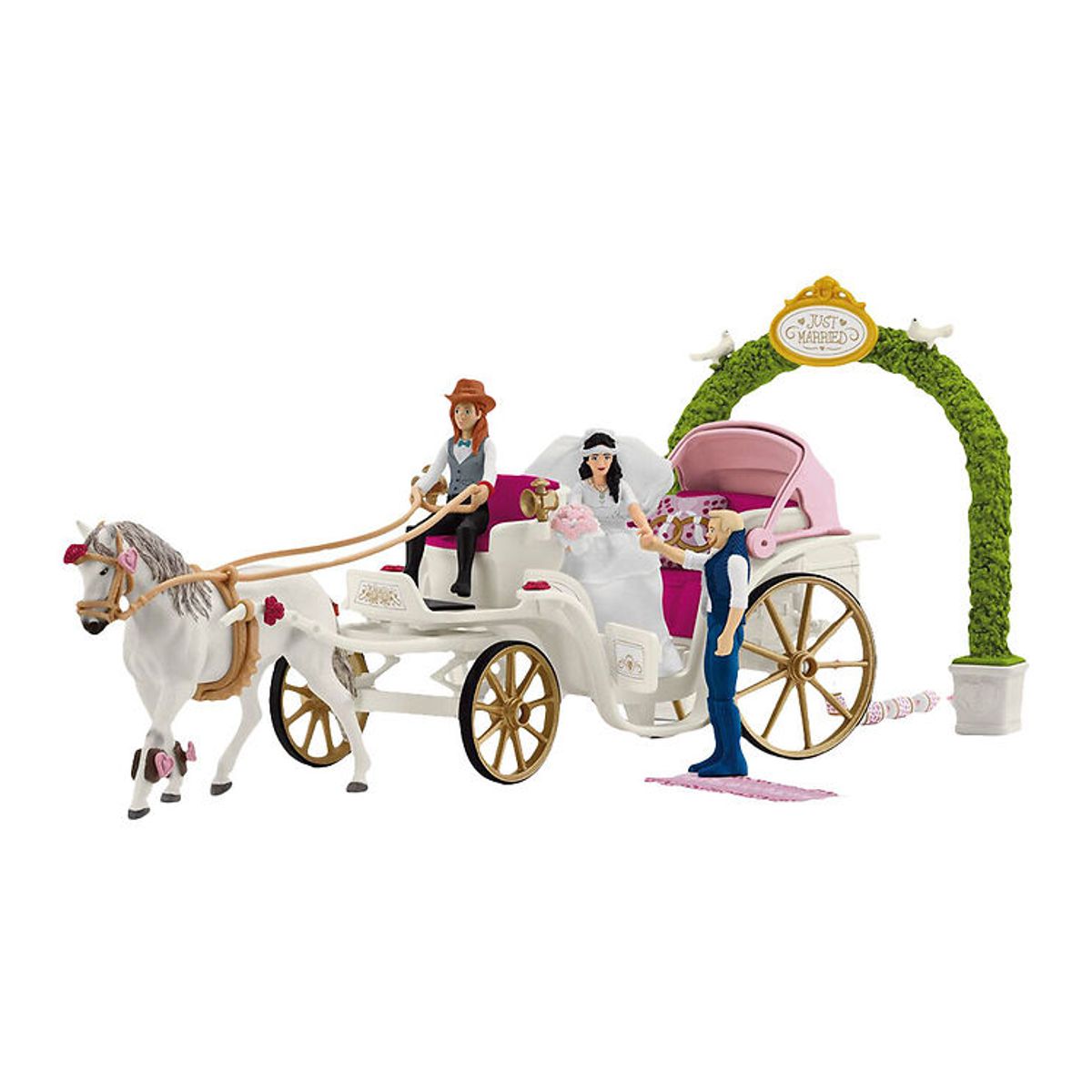 Schleich Horse Club - Bryllupsvogn - 42641