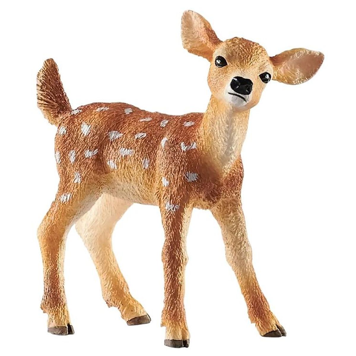 Schleich Wild Life - H: 5 cm - Hvidhalet Kalv 14820