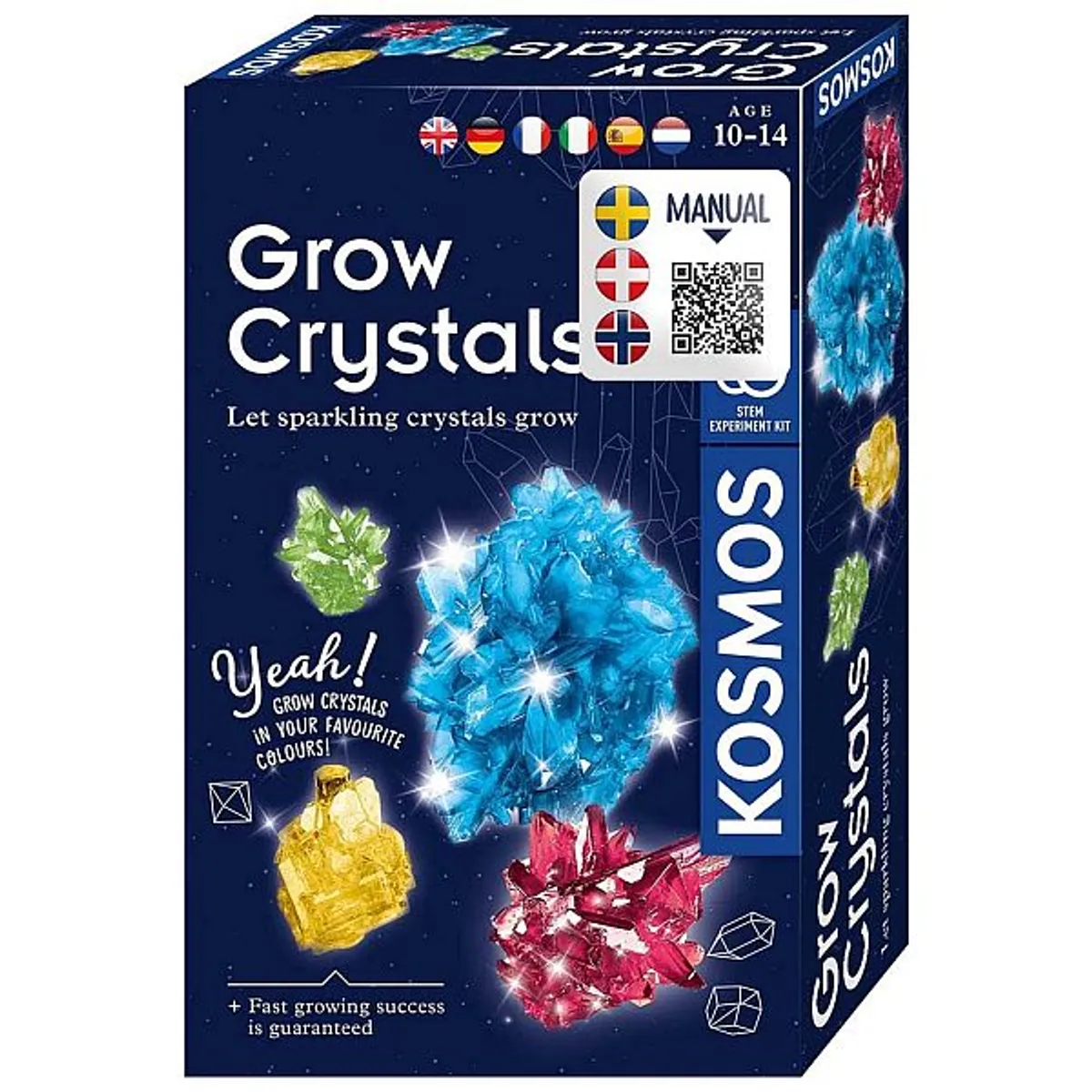 Science Kit - Grow Crystals - Kosmos