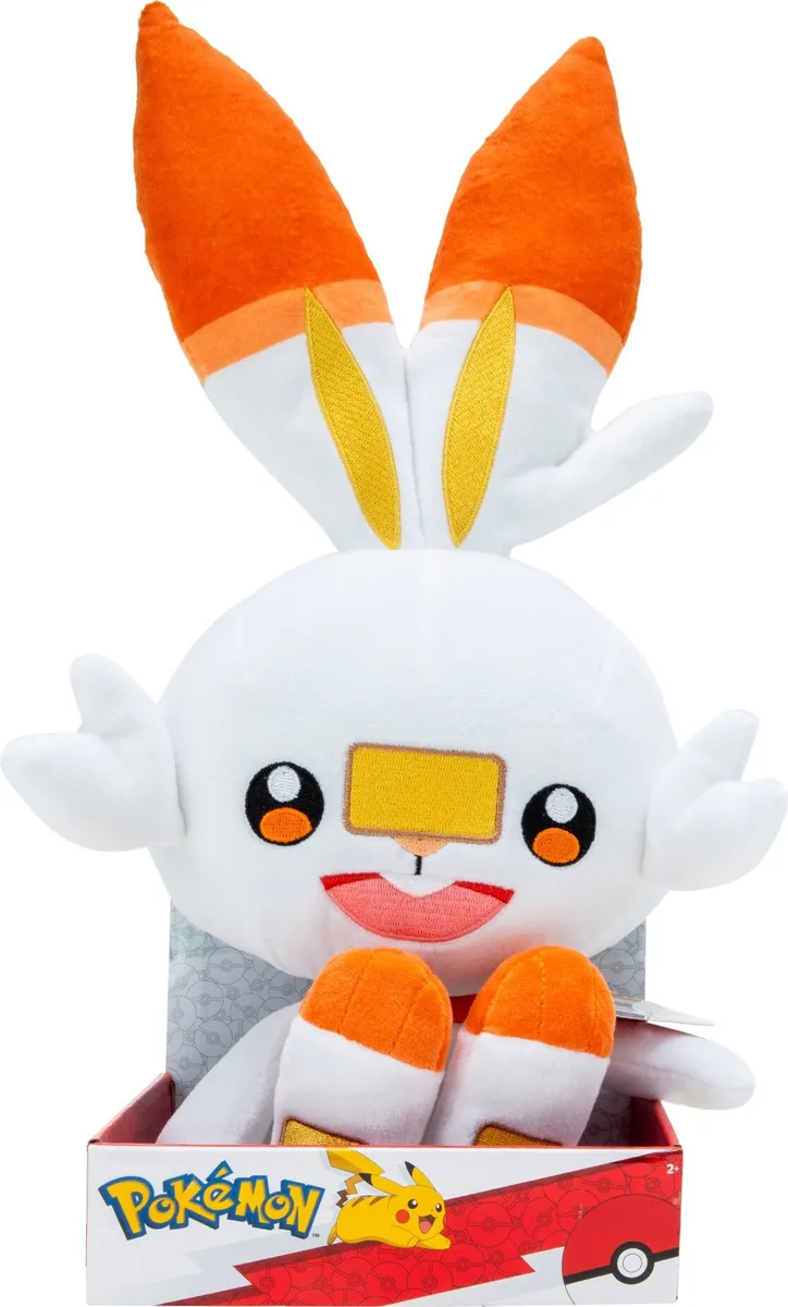 Scorbunny Bamse - Pokémon - 30 Cm