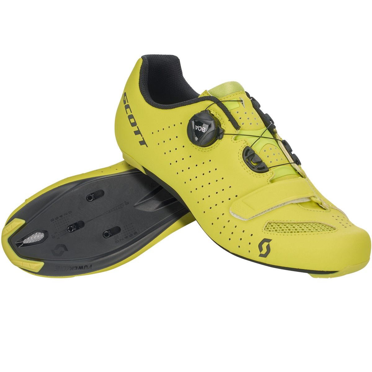 Scott Road Comp Boa Cykelsko - Yellow/Black