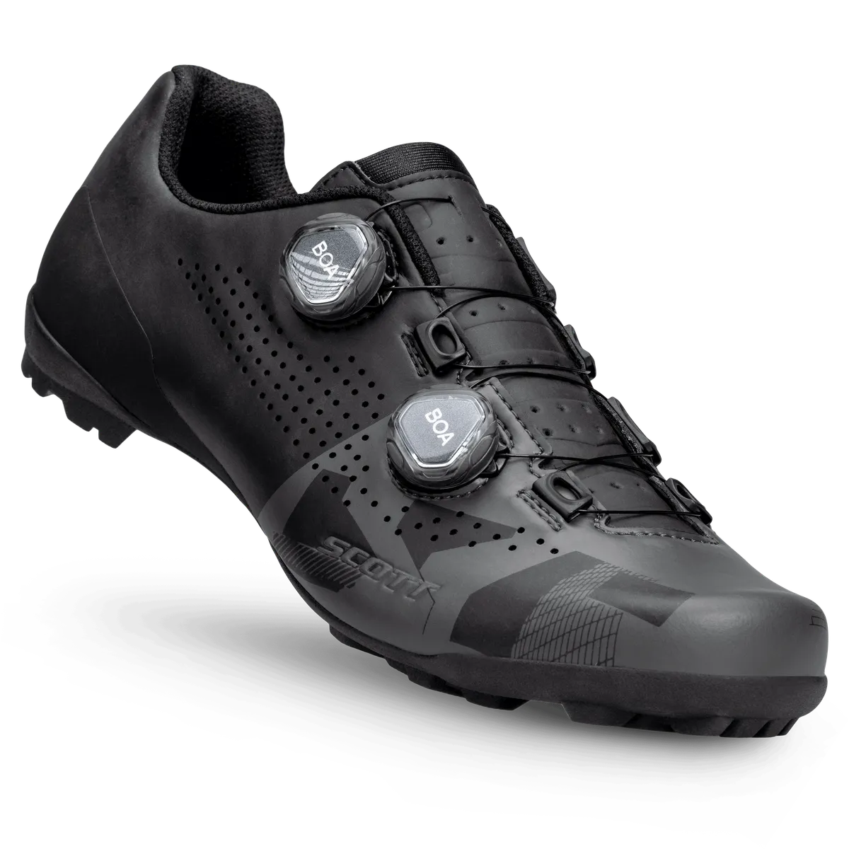 Scott - Shoe Gravel Rc - Matt Black/Anthracite Grey - Sort,Grå