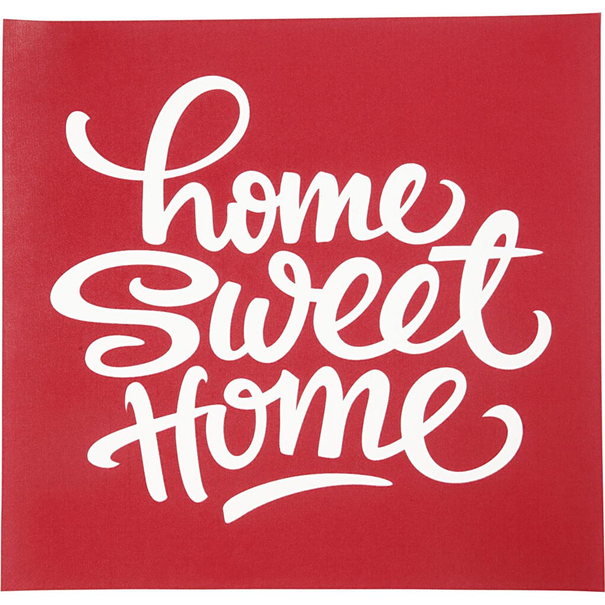 Screen Stencil - Home Sweet Home - 20x22 Cm - 1 Ark