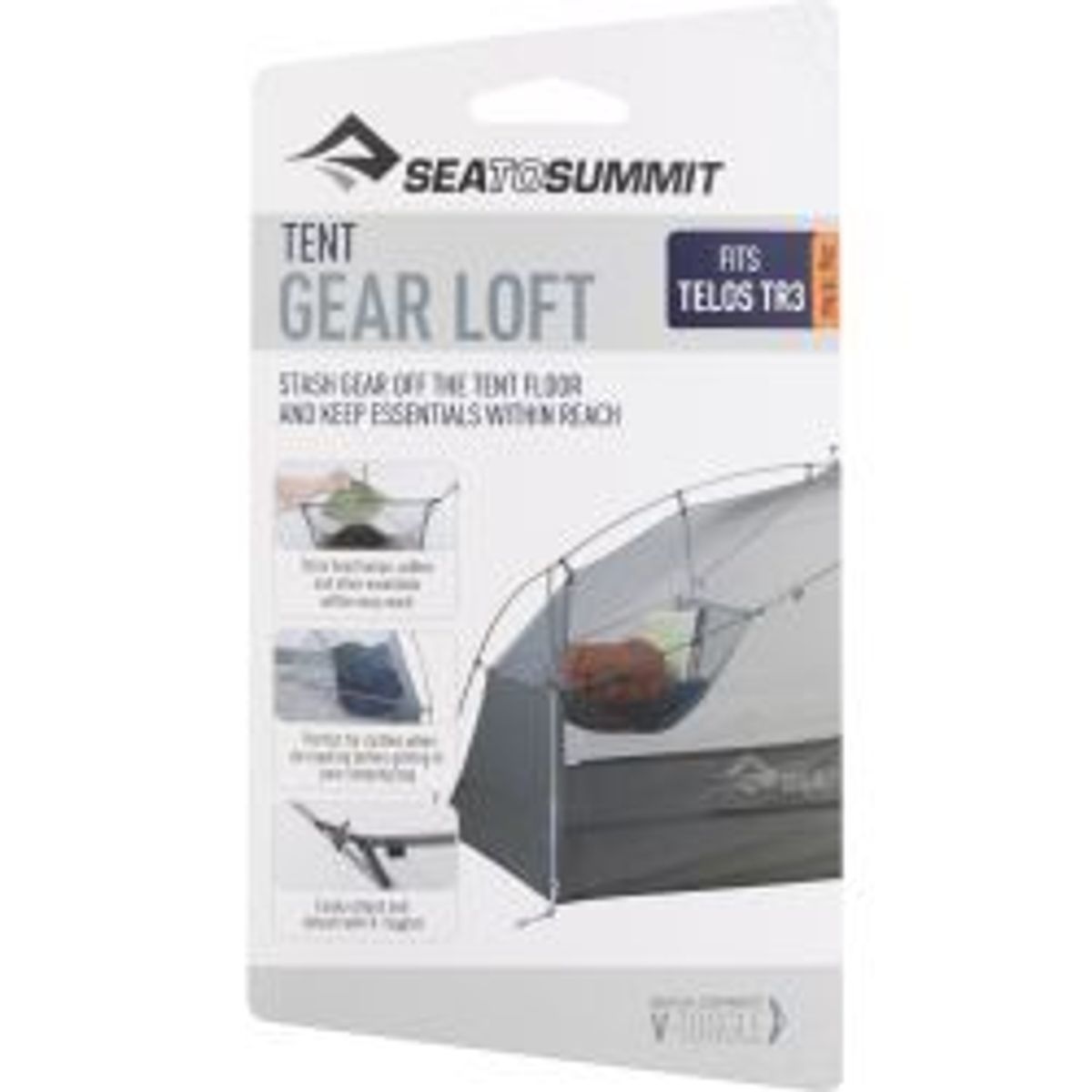 Sea To Summit Gear Loft For Telos Tr3 Grey - Opbevaring