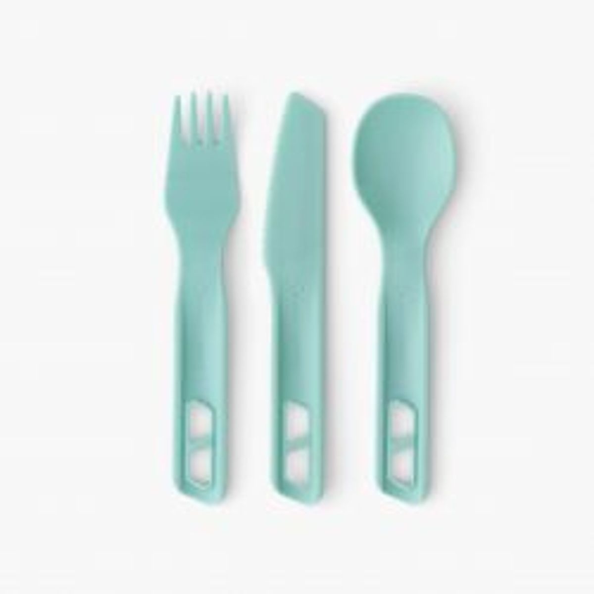 Sea To Summit Passage Cutlery Set - [3 Piece] - Blue Aqua Sea Blue - Bestik