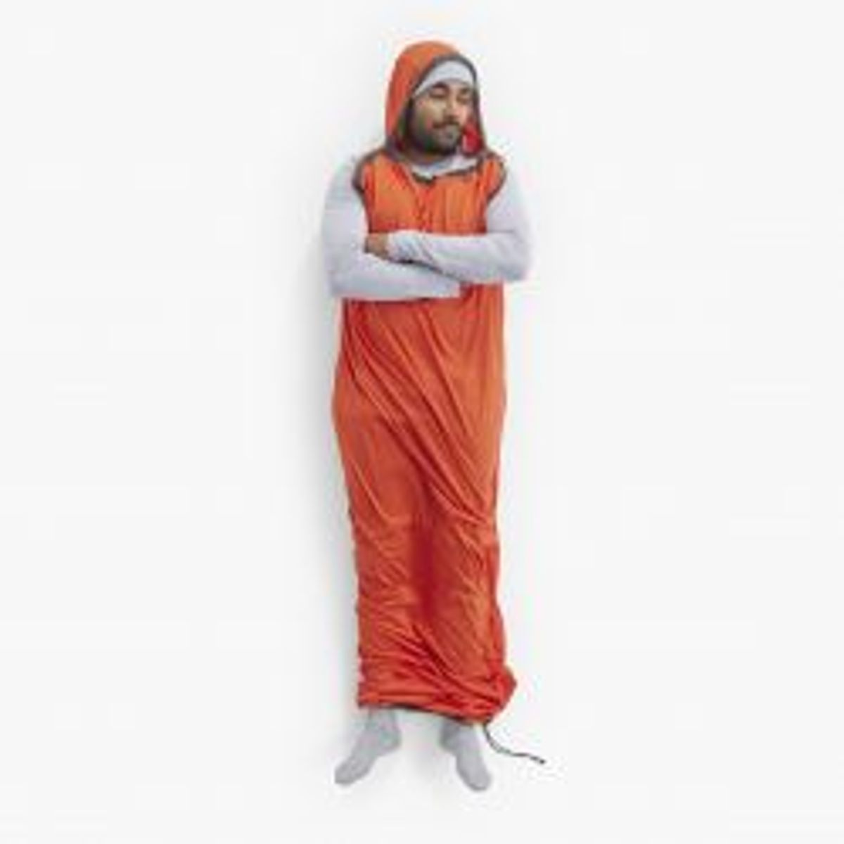 Sea To Summit Reactor Extreme Sleeping Bag Liner - Mummy W/ Drawcord - C Spicy Orange - Lagenpose