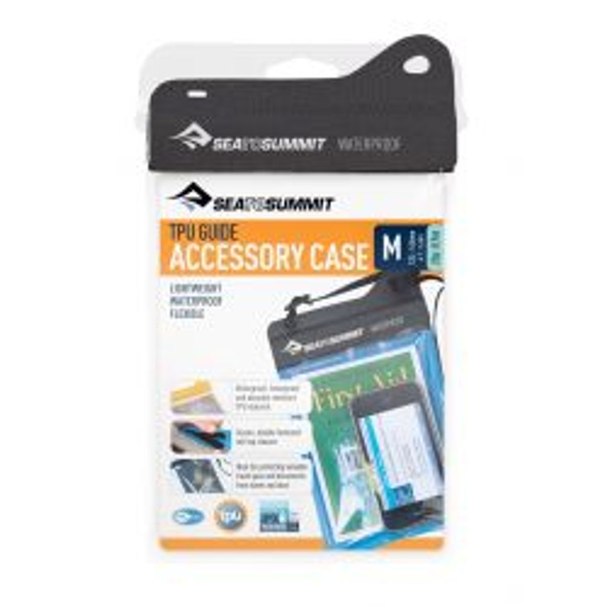 Sea To Summit Tpu Guide Accessory Case Medium Black - Opbevaring