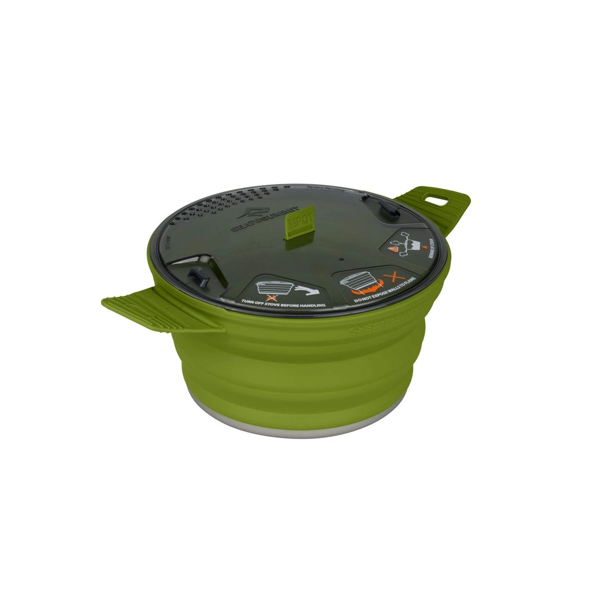 Sea to Summit X-Pot Kettel Foldbar Gryde 2,8L, Olive