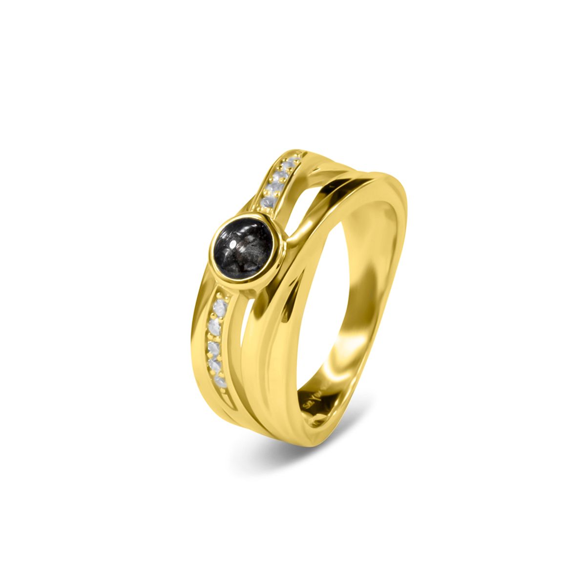 SEE YOU Ring i guld, diamant eller zirkon - Model: RG 007 Y